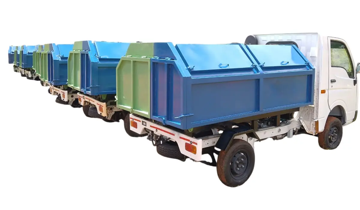 Hydraulic Garbage Tippers-5