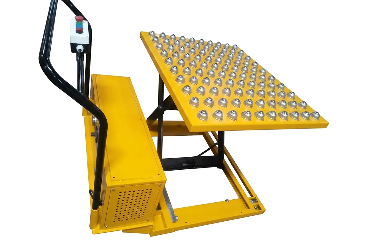 Hydraulic roller table lift-1