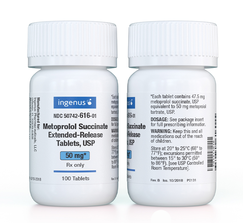 Metoprolol Succinate Extended-Release Tablets, USP - RiconPharma